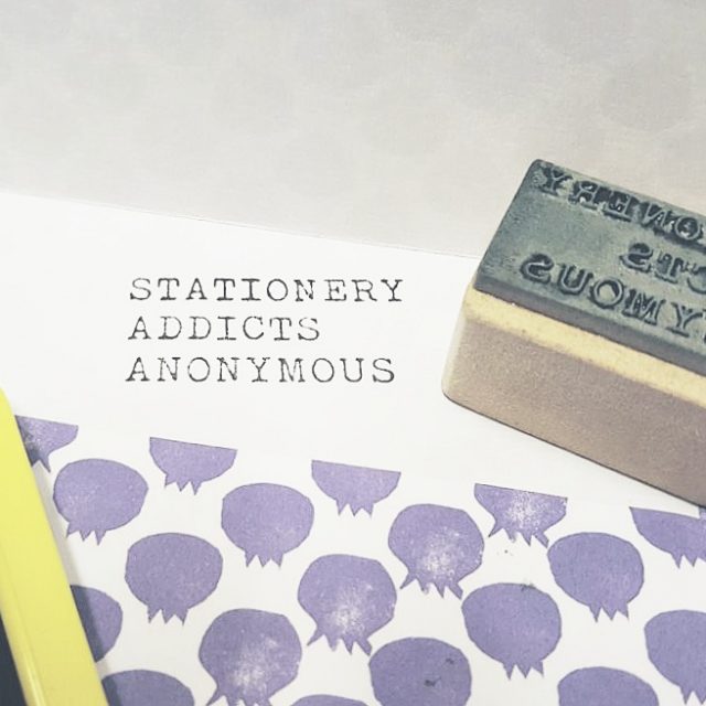 customised rubber stamp for S.A.A.