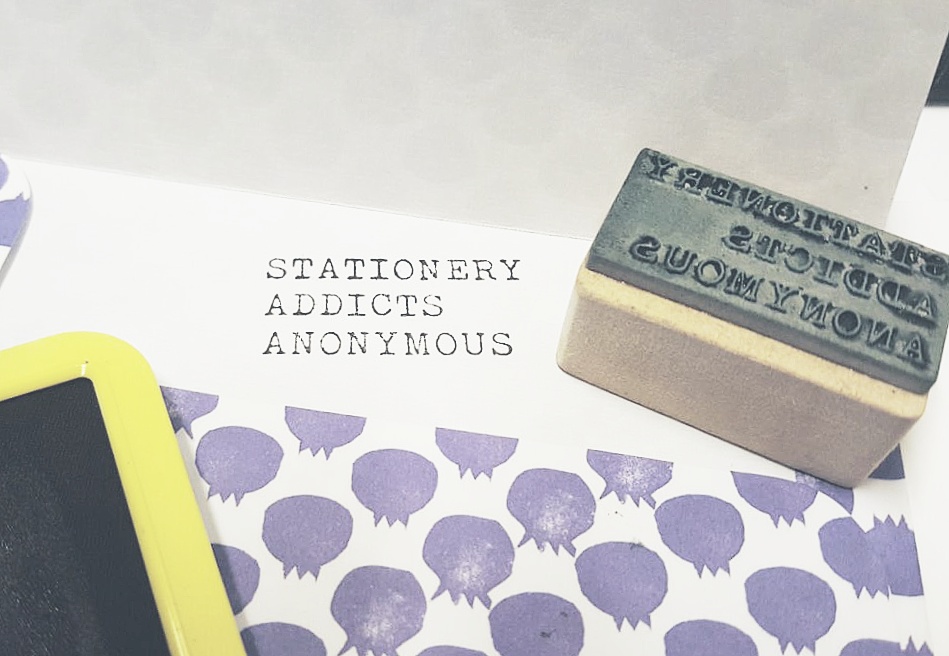 customised rubber stamp for S.A.A.